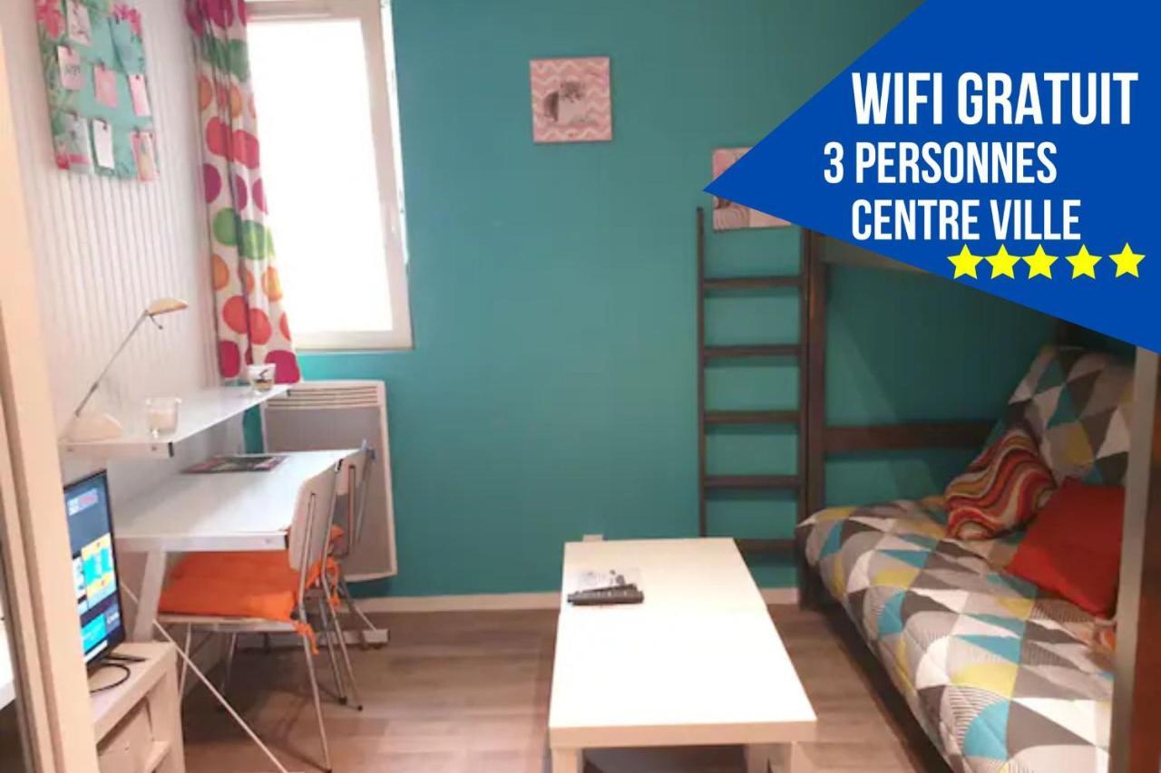 Studio Simplicien *Cosy* Plein Centre Ville De Poitiers *Tv* Wifi *Cafe* Exteriör bild