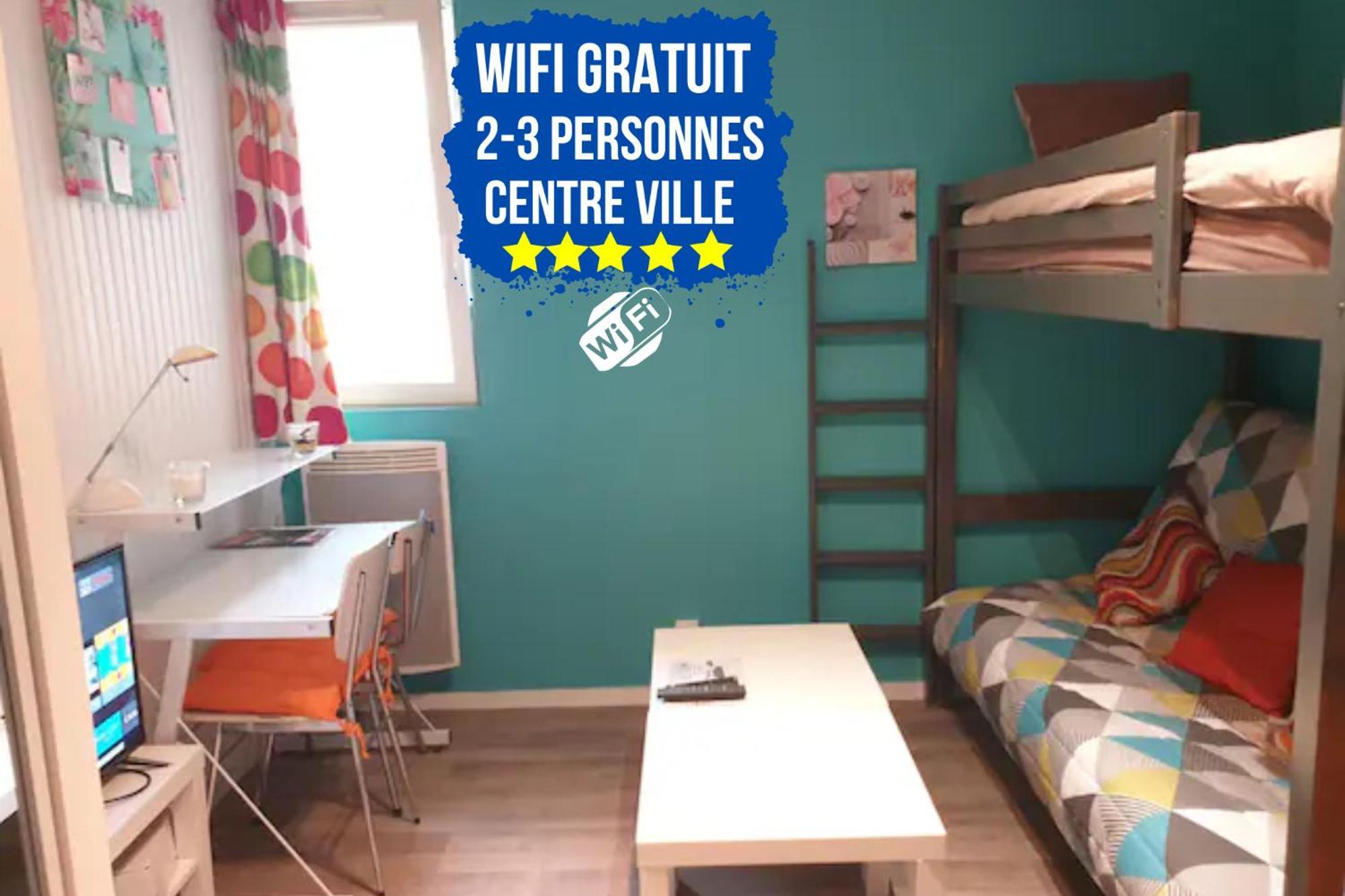 Studio Simplicien *Cosy* Plein Centre Ville De Poitiers *Tv* Wifi *Cafe* Exteriör bild